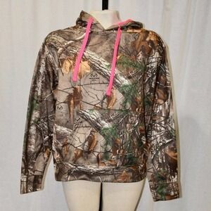 Like new REAL TREE camo hoodie